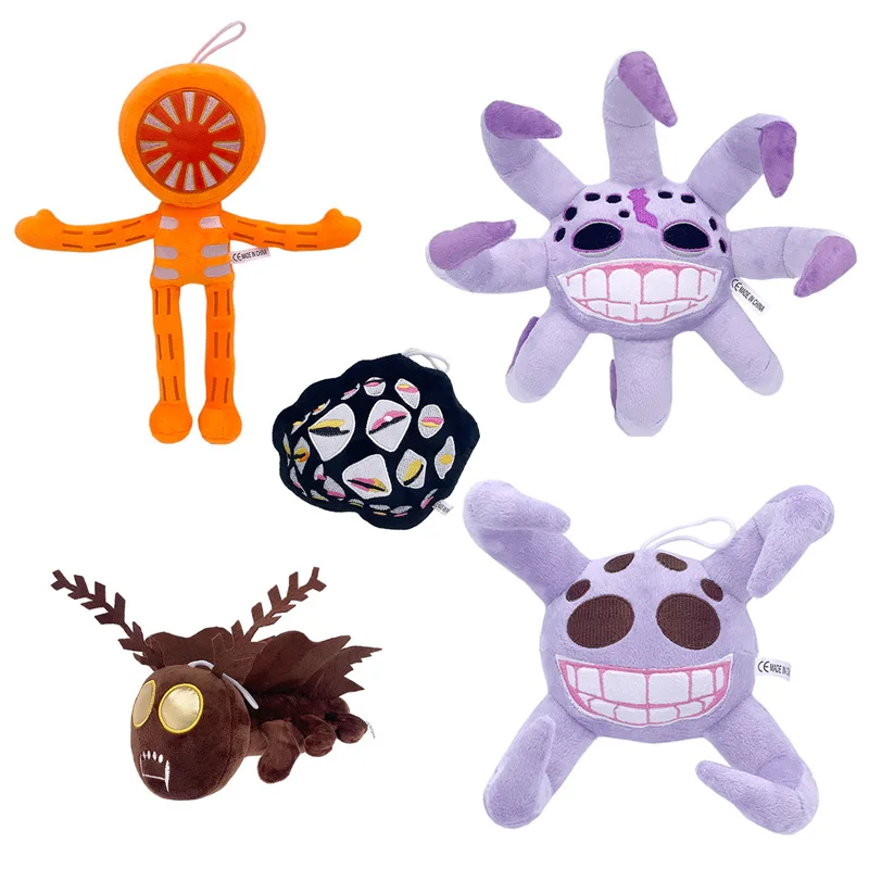 Doorsfloor 2 Plush Toys New Doors: Floor 2 Plushies Monster Horror Game Stuffed Figure Plush Toy Doll Halloween Christmas Gifts