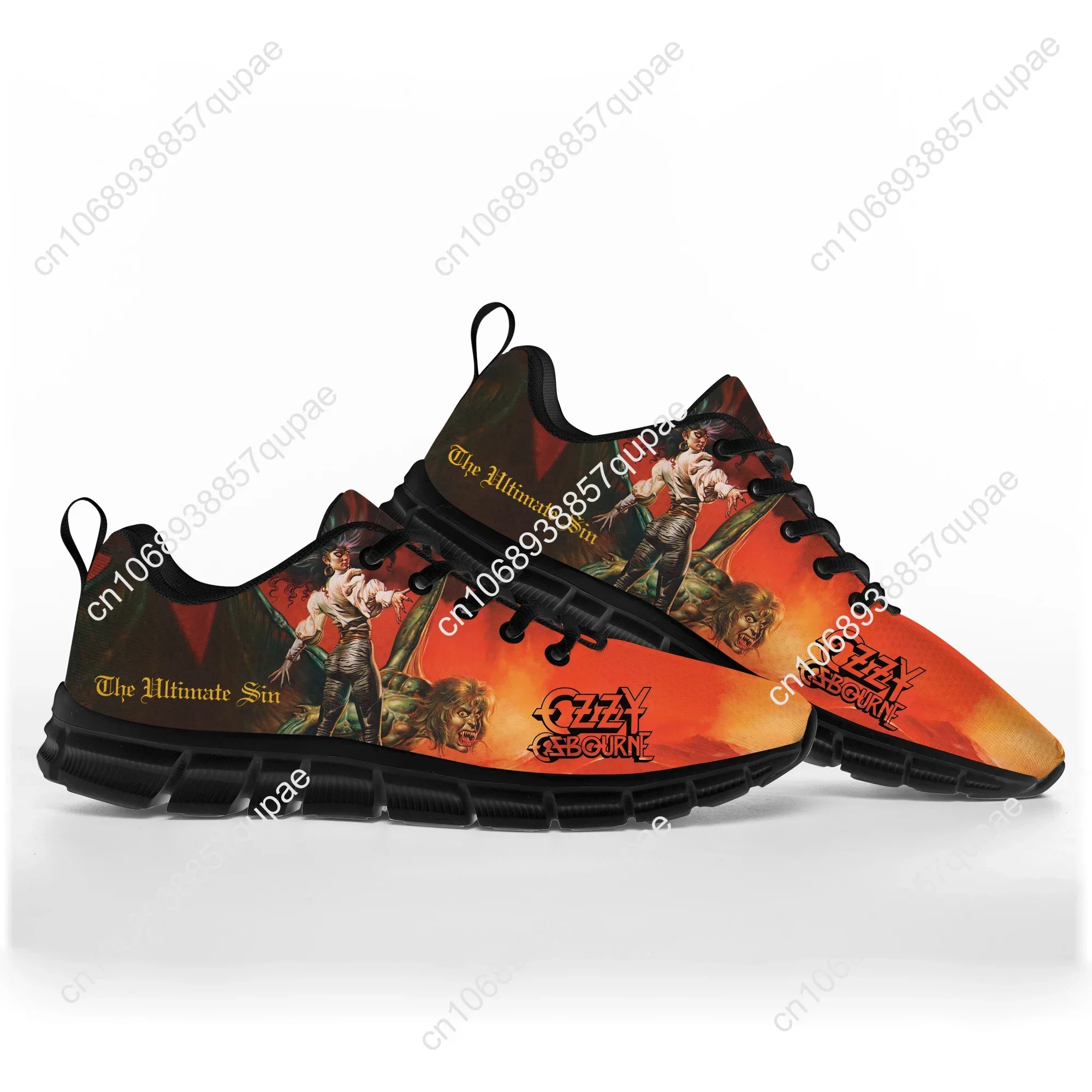 Ozzy Metal Rock Singer Osbourne Sports Shoes Mens Womens Teenager Kids Children Sneakers Casual Custom High Quality Couple Shoes
