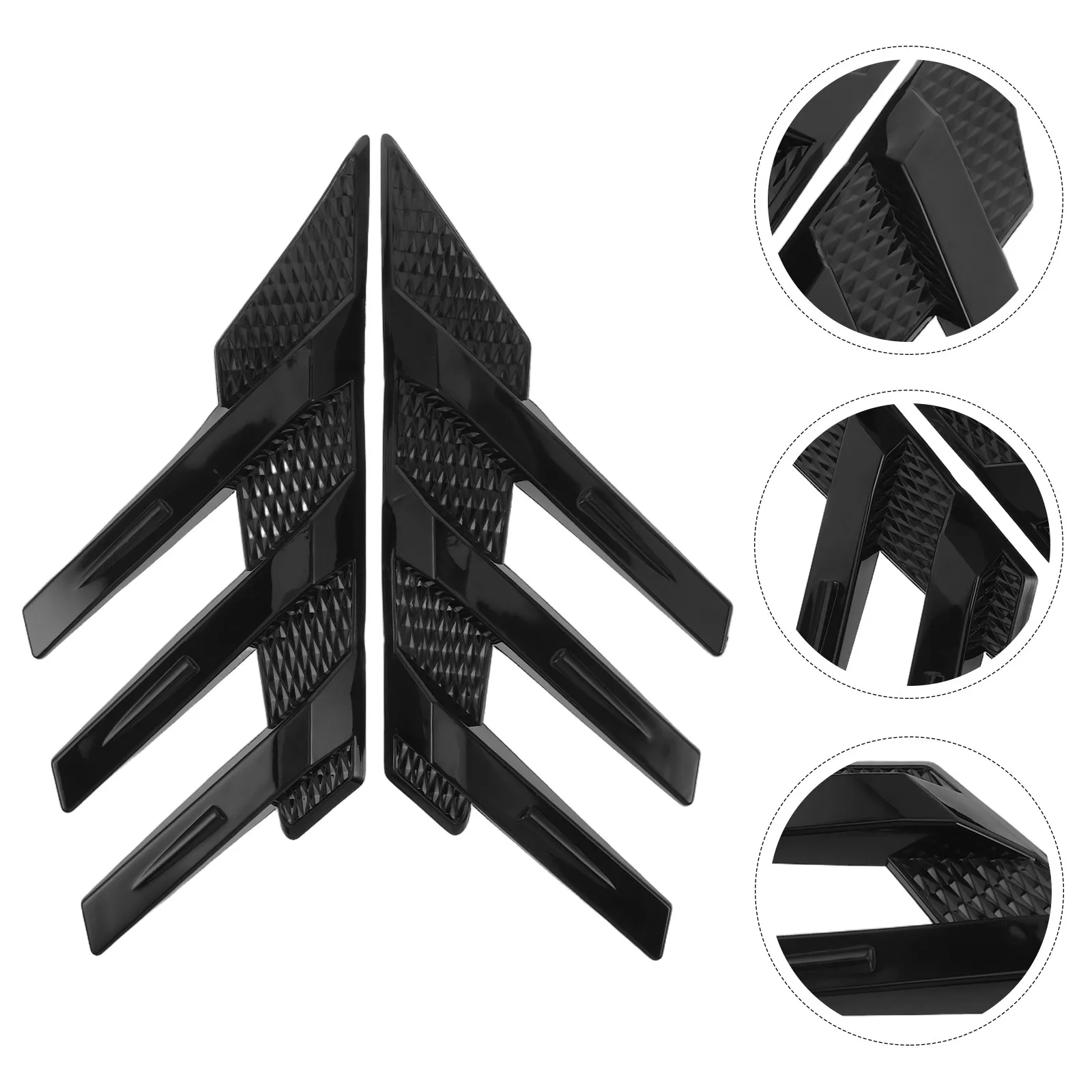 

Car Rear Window Spoiler Universal Tpu Side Splitter Wing For Auto Exterior Enhancement Aerodynamic Design Rear Trunk