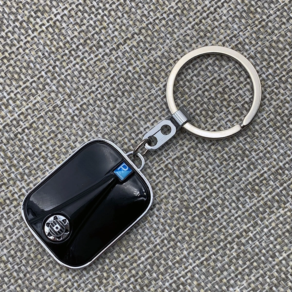 Chrome Keychain Zinc Alloy KeyRing