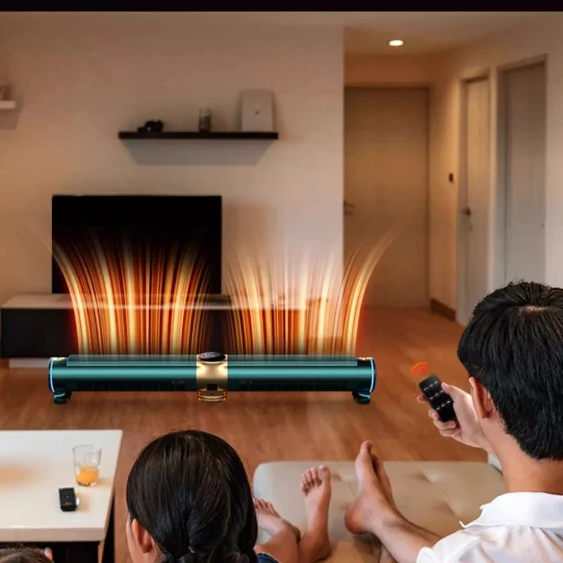 220V Whole House Graphene Electric Heater Fast Heating Energy Saving Warm Air Blower Large Area Home Heating CEW
