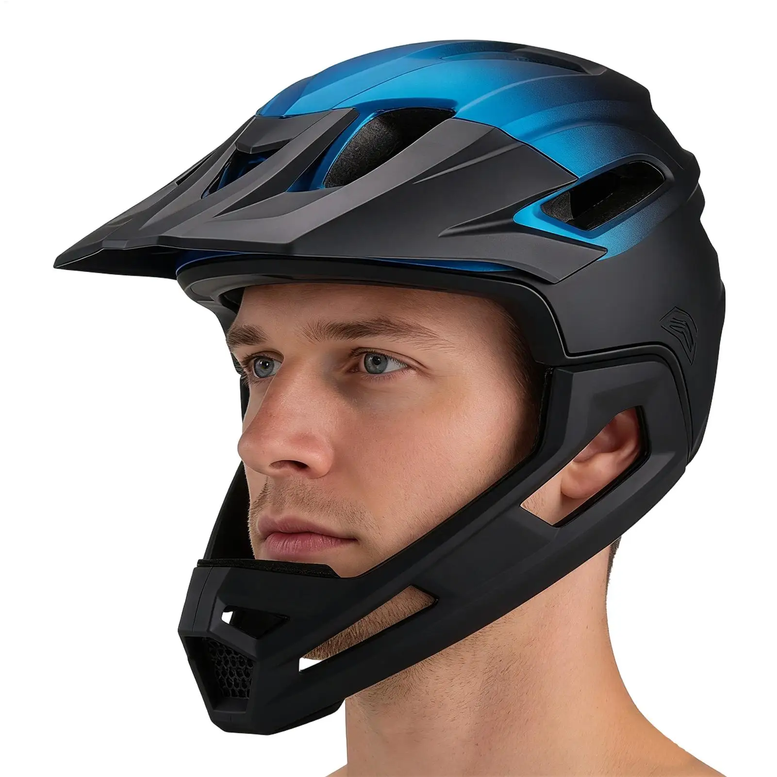 

Многофункциональный регулируемый шлем, полнолицевая мотоциклетная каска со съемной защитой подбородка, подходит для мужчин, женщин, подростков и семейного использования