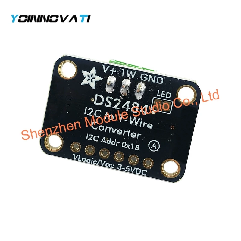1PCS/3PCS DS2484 I2C to 1-Wire Bus Adapter STEMMA QT/Qwiic Compatible with JST SH Connector for Electronics
