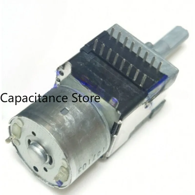 5PCS Imported double row 4-way B100K with tap out power amplifier, audio main volume adjustment motor potentiometer