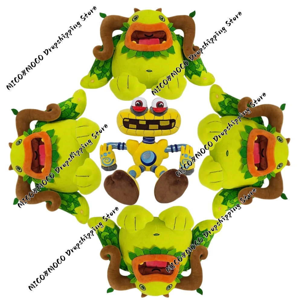 

Плюшевая игрушка Hot My Singing Monsters: милая аниме-фигурка, подарок на день рождения и Рождество