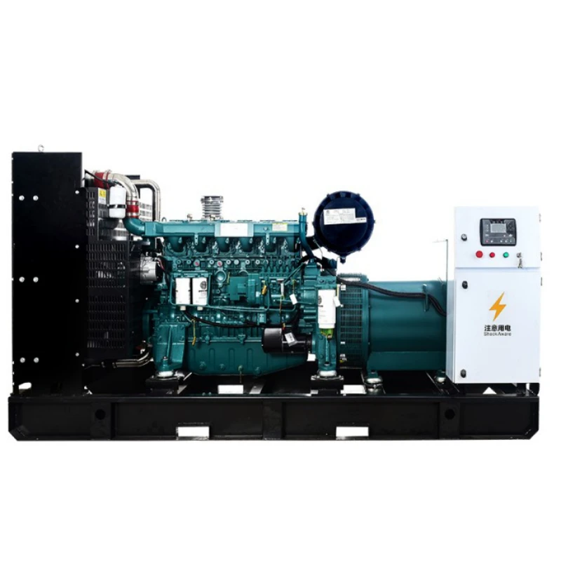 Generator Engine 350KW 438 KVA Open  Generator Fan Cooling Generator