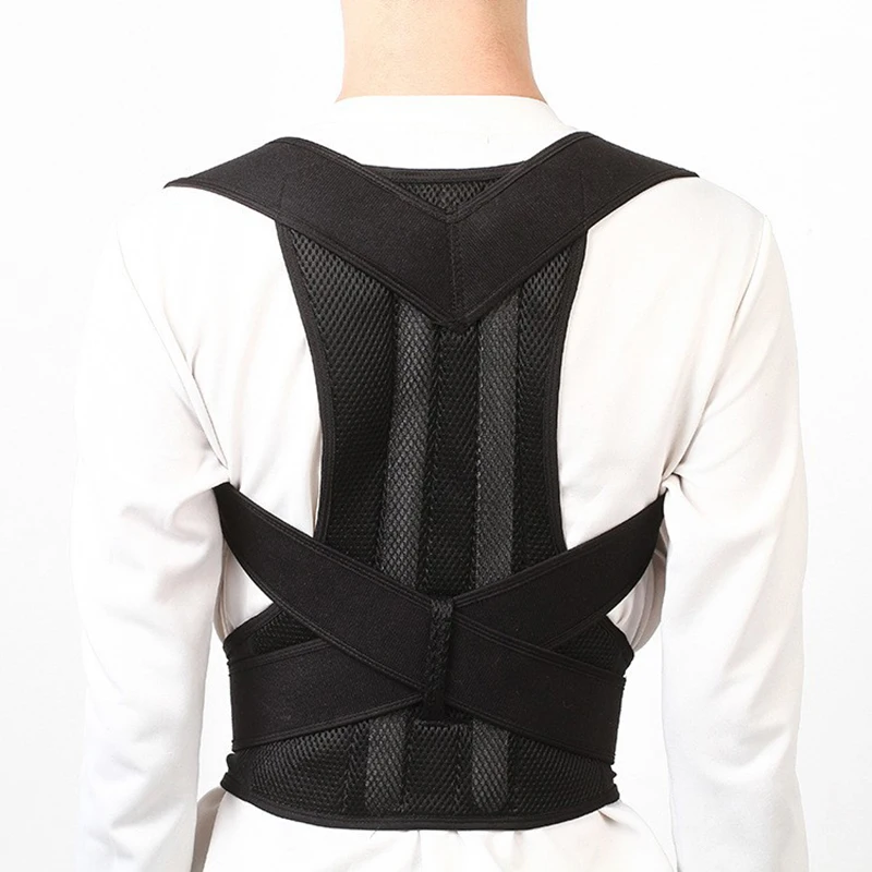 Posture Corrector Back Shoulder Brace Clavicle Support Stop Hunching Adjustable Trainer Unisex Correction Belt Posture corrector