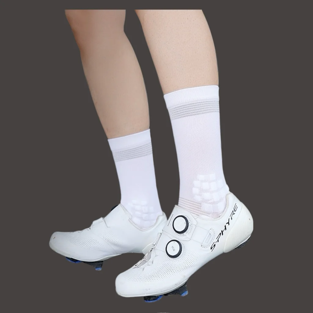Professional road cycling socks, men's and women's outdoor sports socks, night running and jumping socks, quick drying breathabl