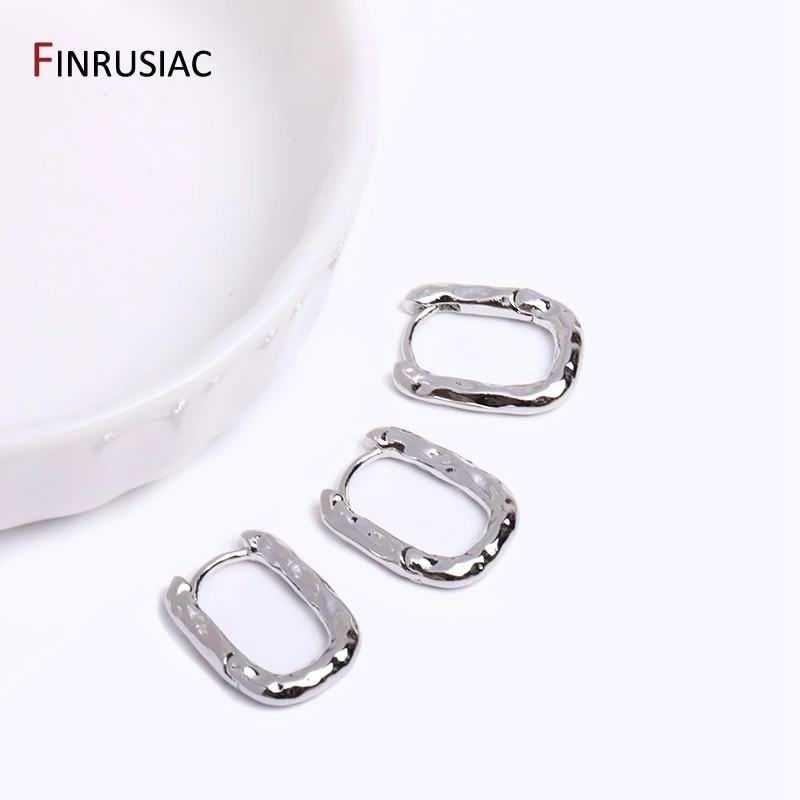 Gold Überzogene Messing Einfache Hoop Ohrringe Hohe Qualität Frauen Ohrringe, Eingelegten Zirkon Trendy Hoop Ohrringe Mode Schmuck Geschenke – Detail 26