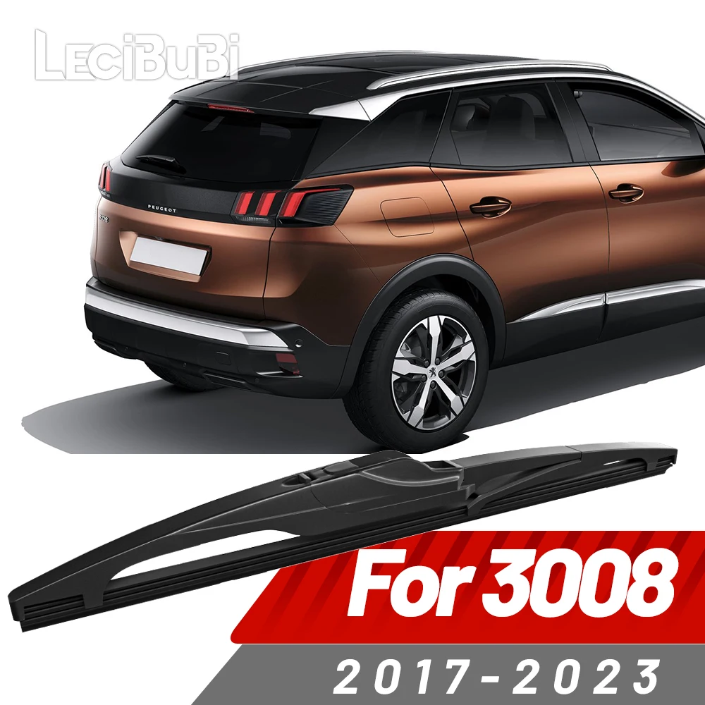 Heckscheibenwischerblatt Scheibenwischer Zubehör für Peugeot 3008 2017–2023 2018 2019 2020 2021 2022