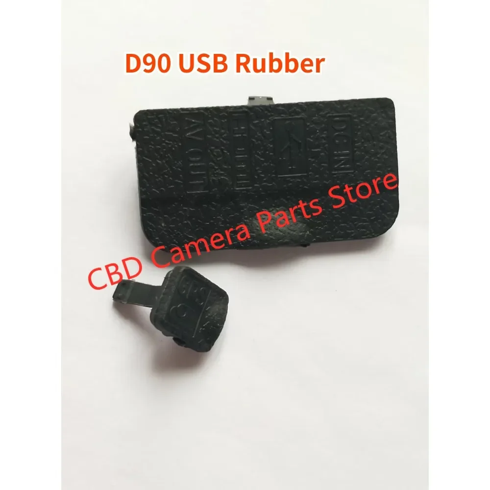 NEW USB/HDMI-compatible DC IN/VIDEO OUT Rubber Door Bottom Cover For Nikon D80 D90 Digital Camera Repair Part