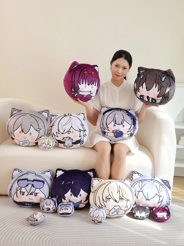 35cm Pillow Doll Plushes COS Honkai: Star Rail Desktop Ornament Dan Heng Imbibitor Lunae 10cm Cartoon Stuffed Pendant Doll Toys