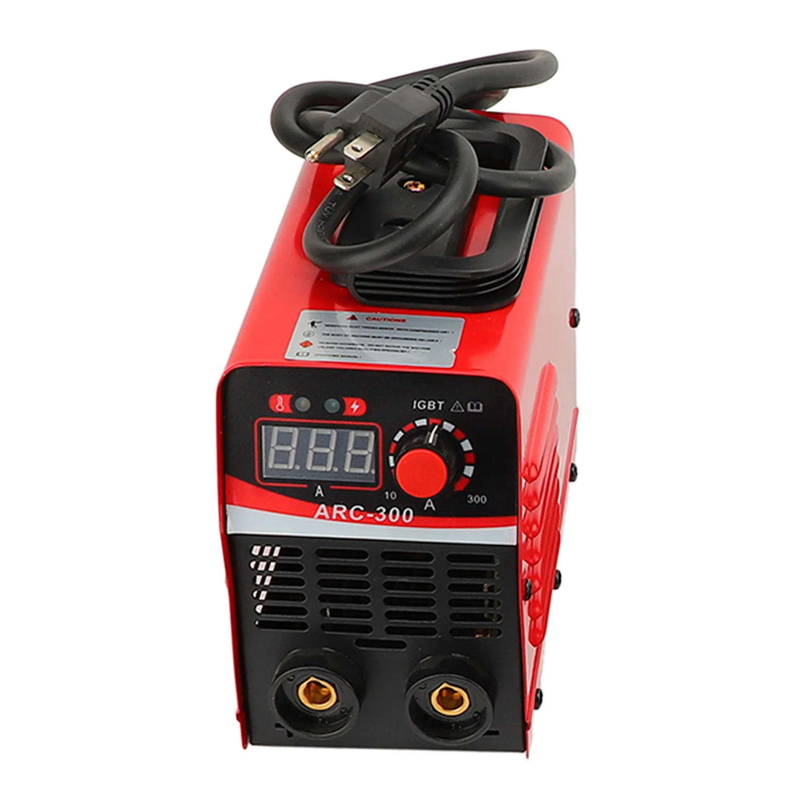 Inverter Welding Machine Portable Mini Welder 20‑160A 6500W Inverter Welder Machine IP23 Protection ARC300 Red