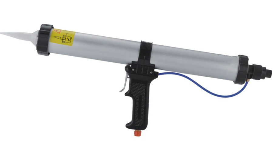 15 polegadas para pistola de calafetagem pneumática de selante de salsicha de 600ml