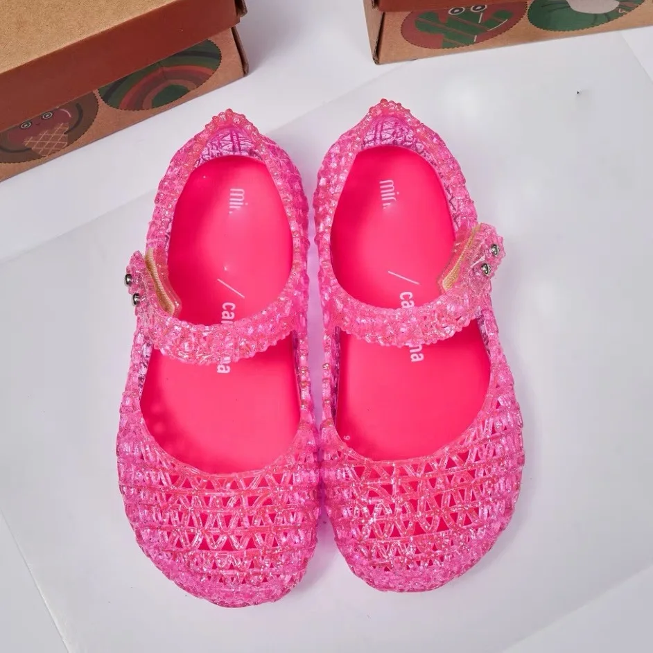 

Mini Melissa Campana Girl Jelly Shoes 2024 Summer Shoes Sandals Kids Sandals Girls slipper Toddler Zandalias Girl Shoes