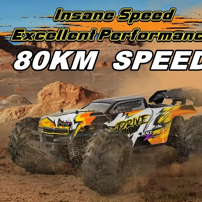 سيارة SCY 16101PRO Sg116Max 1:16 70KM/H 4WD RC مع مصباح أمامي LED وجهاز تحكم عن بعد عالي السرعة للأطفال مقابل Wltoys 144001 ألعاب #3