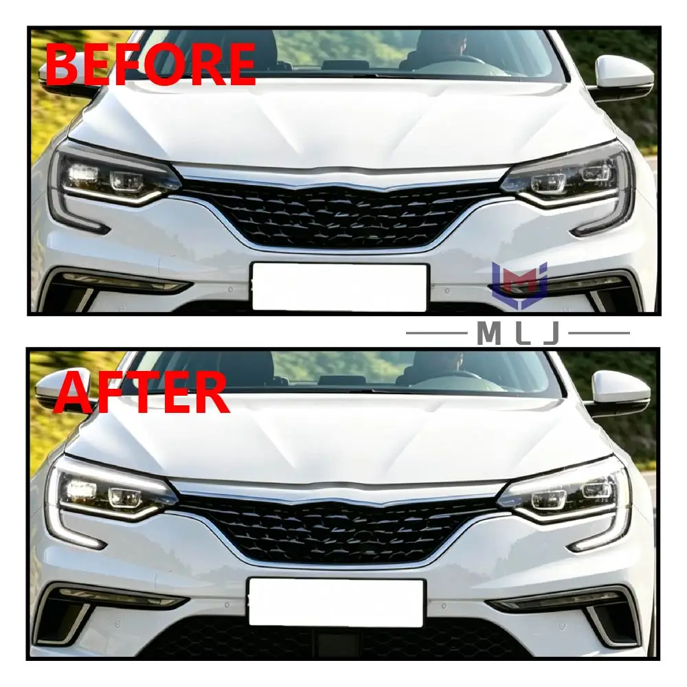 For Facelift Renault Megane RS IV 2018-2020 High Spec DRL LED Daytime Running Lights LED Board Light DR Module Car Accessories