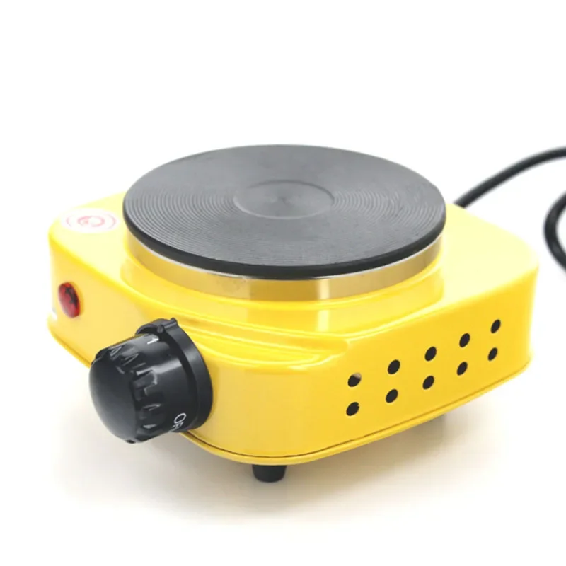 เตาไฟฟ้าอเนกประสงค์500W เตาไฟฟ้ามินิเตาอุ่นนมเตาอุณหภูมิคงที่หม้อกาแฟมอคค่า