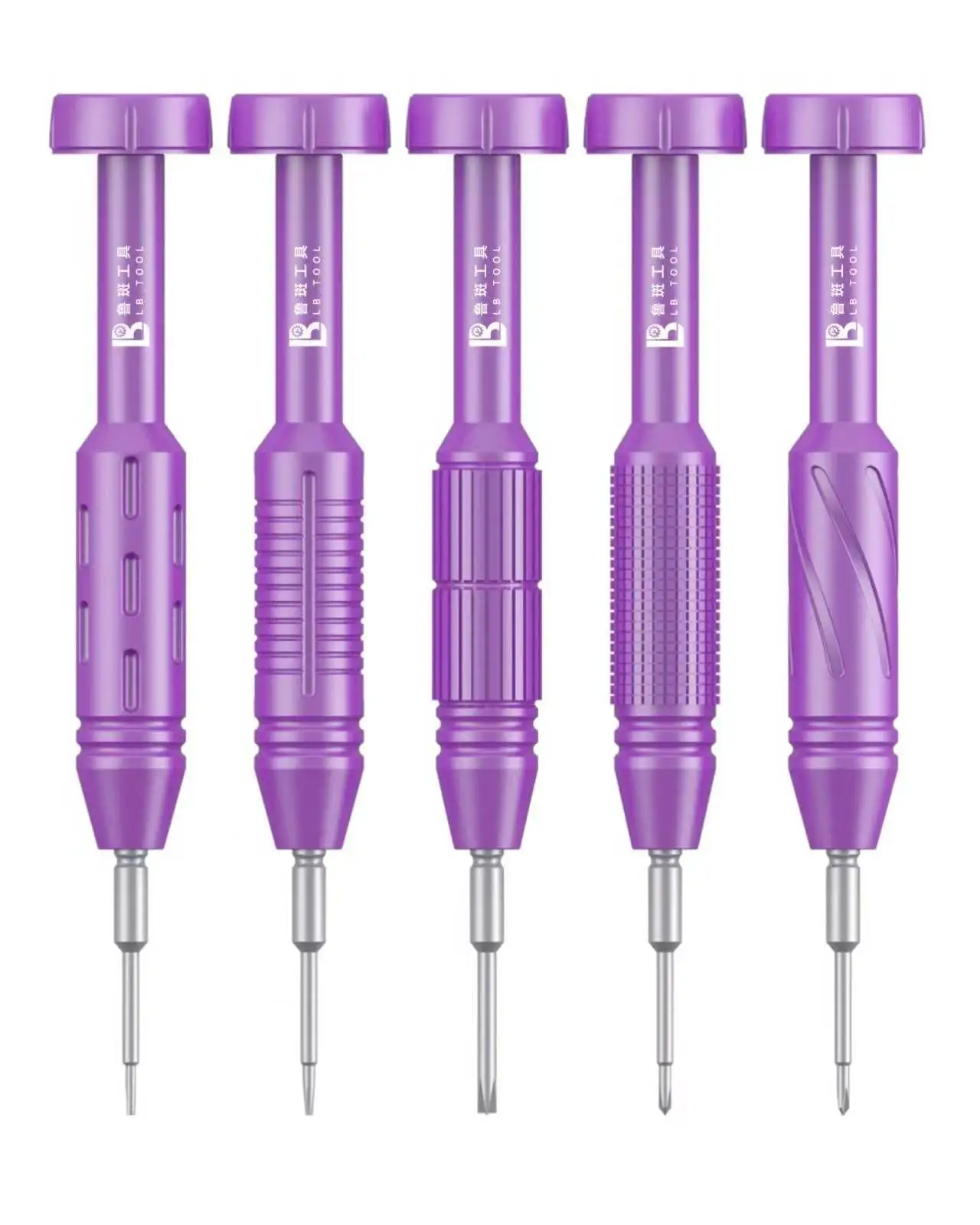 LB TOOL LB-HJ2 Orca Präzisions-Schraubendreher 5-in-1 S2-Legierung Magnetischer Schraubendreher-Satz für Handy-Demontage und Reparatur Handwerkzeuge – Detail 5