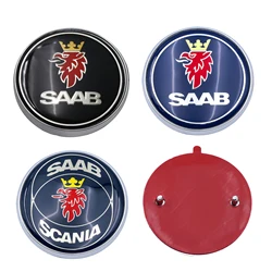 1PC New Aftermarket 67mm Griffin Emblems Fits for Saab 95 9-5 Saloon 1998-2005 Car Rear Trunk Boot Center Badge Emblem 5289913