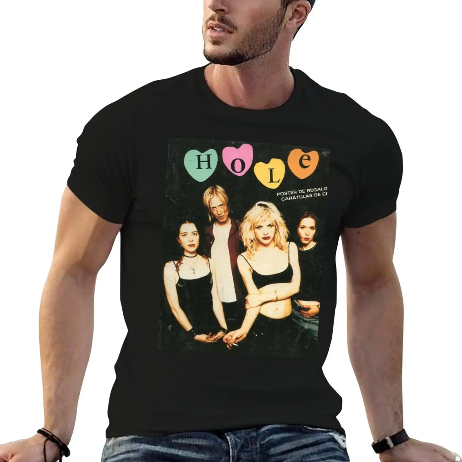 Camiseta Hule Cute Payu para hombre, camisetas de algodón con estampado de anime, camiseta oversize negra de algodón lisa para hombre, paquete de camisetas
