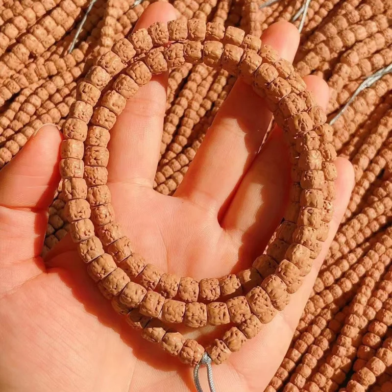 Tibetan-style-Cut Buddha's Hand Long Strand 108 Bead Mala