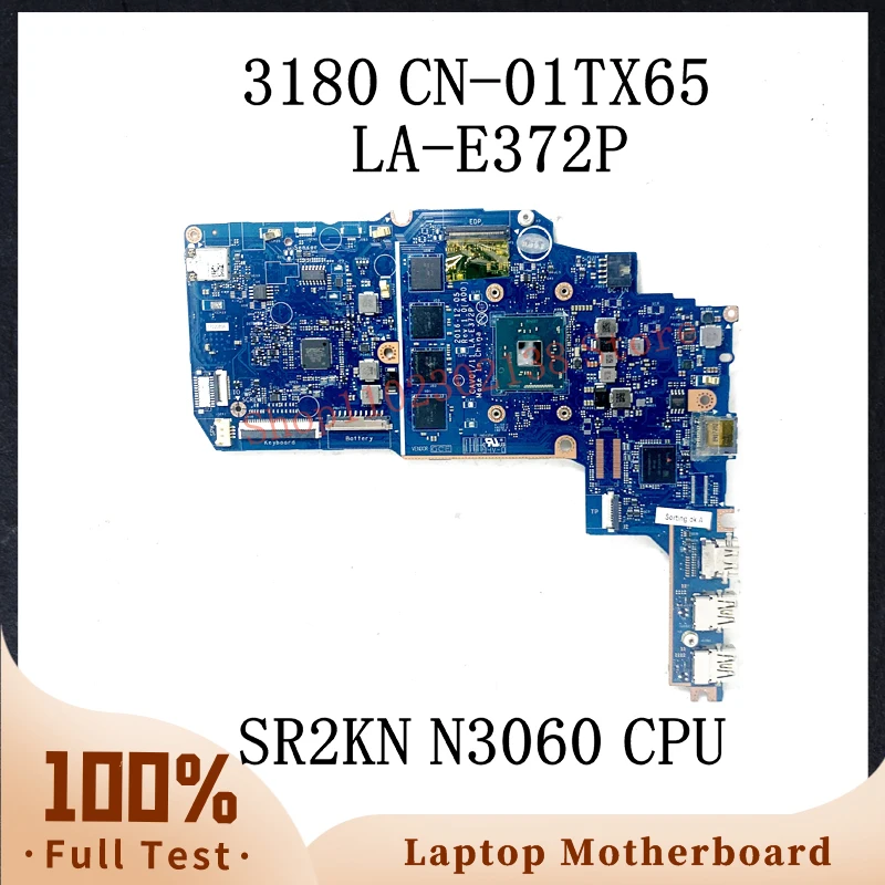 

CN-01TX65 01TX65 1TX65 W/ SR2KN N3060 CPU Mainboard For Dell Chromebook 11 3180 Laptop Motherboard CAV01/11 LA-E372P 100% Tested