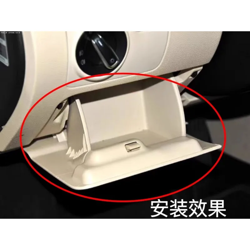 Main Driver's Utility Box Left Side Storage Box Glove Box Cover Grommet for 06-11 Old Sagita Golf 6