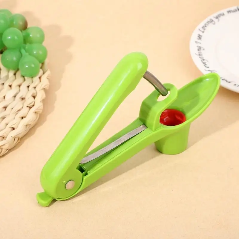 Multifunctional Fruit Corer Cherry Hawthorn Jujube Olive Seed Remover Portable Household Kitchen Pitting Gadget