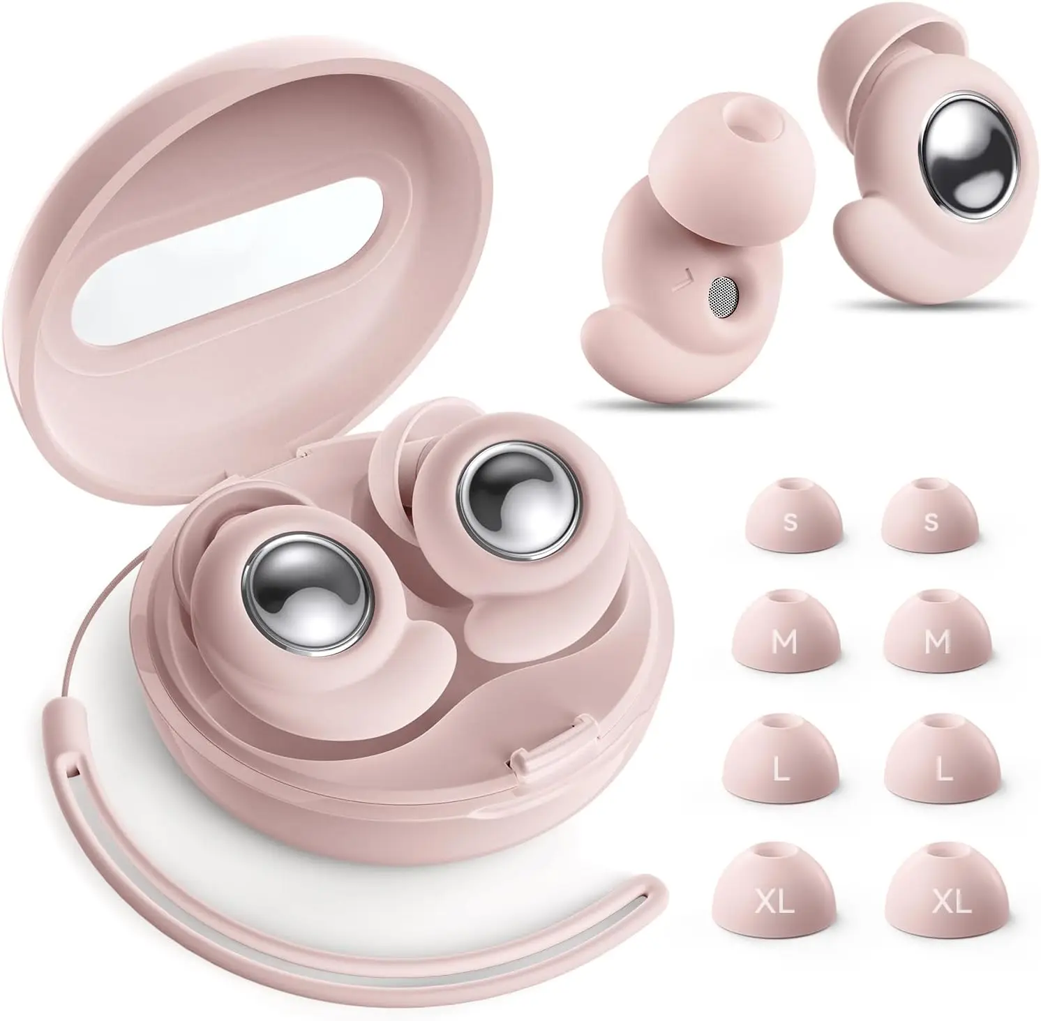 Noise Cancelling Ear Plugs for Sleeping Reusable 45db Noise Reduction Hearing Protection Silicone Ear Plugs for Concert Travel