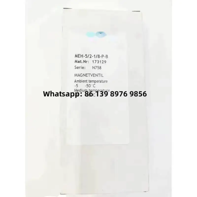 ORIGINAL Solenoid Valve Jmebh/ Jmeh/Meh-5/2-1/8-P-B 173129 173036 MEH-5/2-1/8-P-B 173129