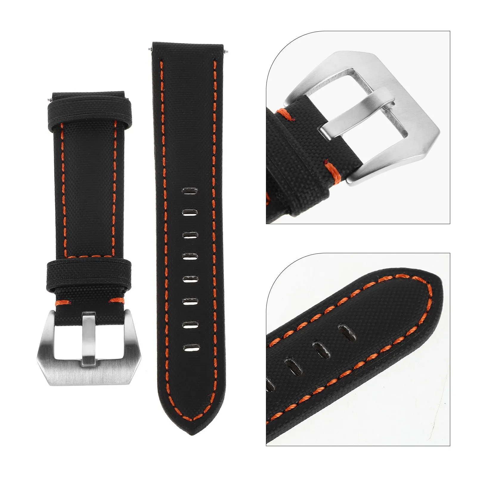 

Adjustable 22mm Nylon Watch Strap Durable Sport Band Soft Breathable Retro Bamboo Pattern Men Women Christmas Stocking