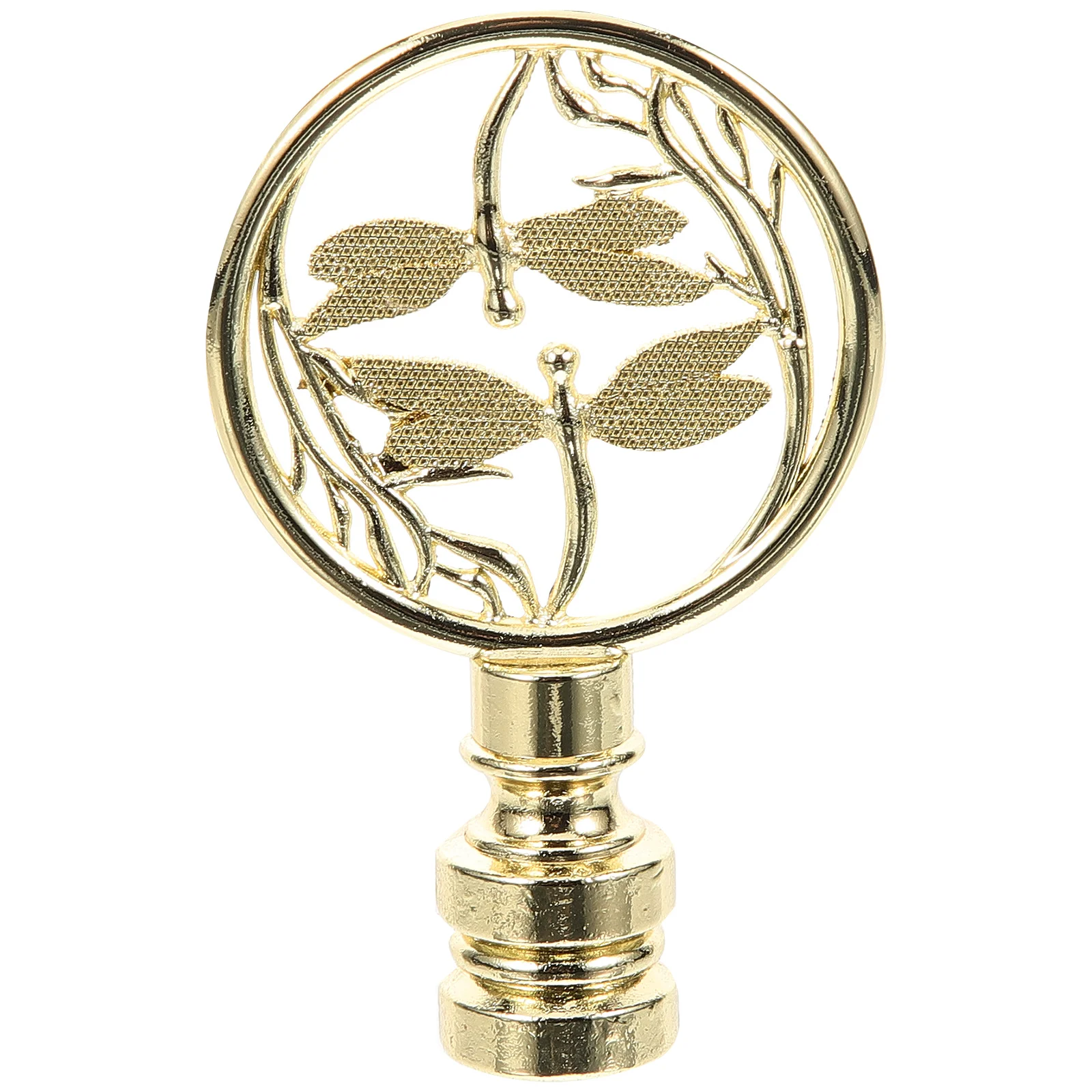 

Retro Decorative Light Knob Gold Aluminum Alloy Adjustable Brightness Compact Portable Lamp Finial Multi-functional Table Floor