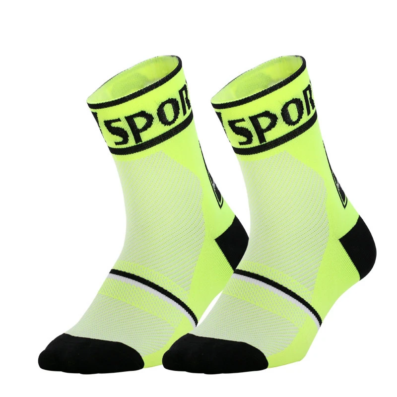 Sport Sock Women Men Sport Sock Supply Running Riding Cycling Over Knee Basketball Biking  Breathable CompressionHockey Soccer