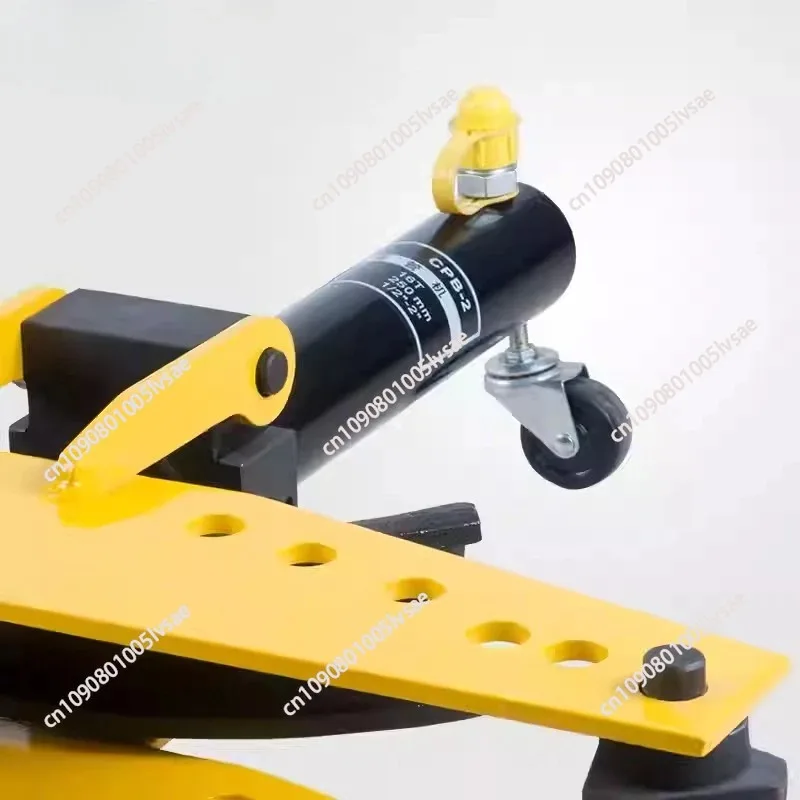10T Hydraulic Pipe Bender Manual Pipe Bending Machine Galvanized Pipe Iron Tube Steel Bending Tool