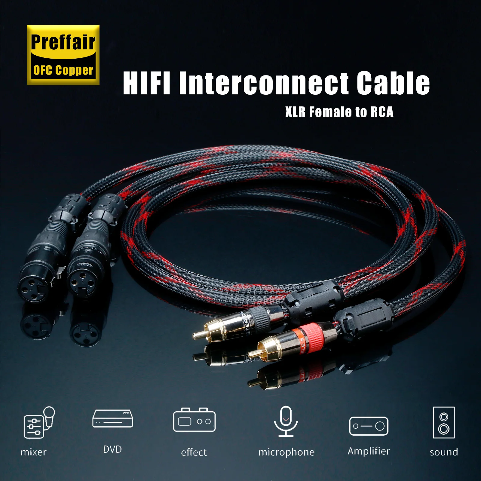 Preffair Xlr To Rca… - image