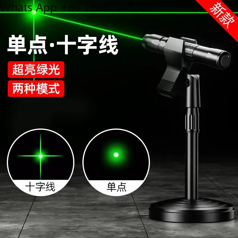 Infrared Locator Flashlight Line Pen for  Projecting Straight Green Light Pointing and Marking Device