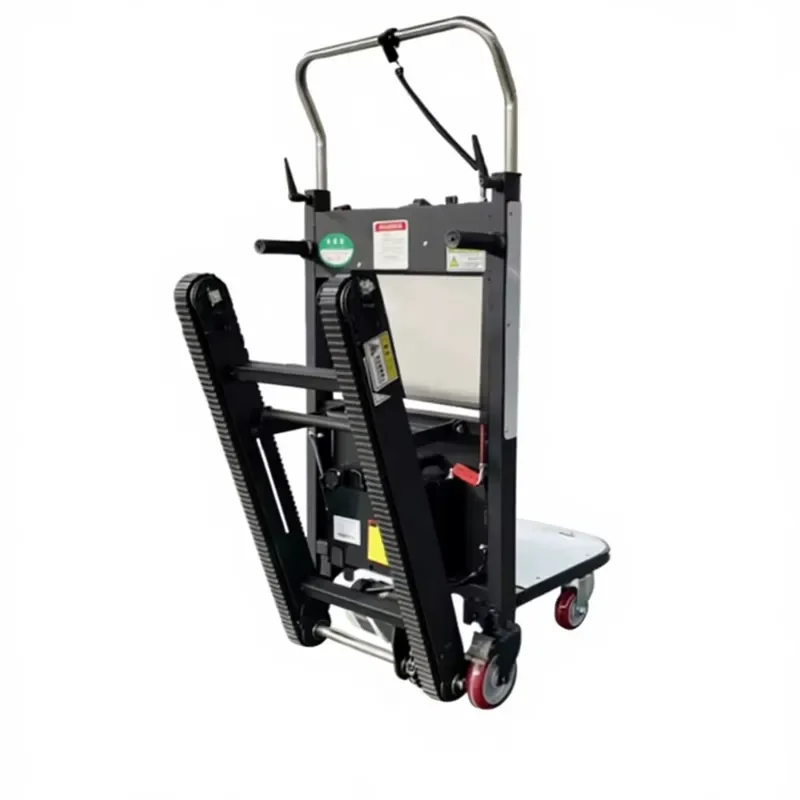 Foldable Electric Enclosed Platform Trolley for 150kg Load Capacity Track-Type Stair Climbing Shopping Storage Tool OEM for