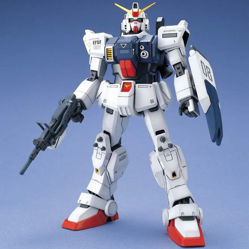 Bandai 1/100 MG RX-79 Ground TypeAction Figure Assembly Model Kit Collectible Gifts