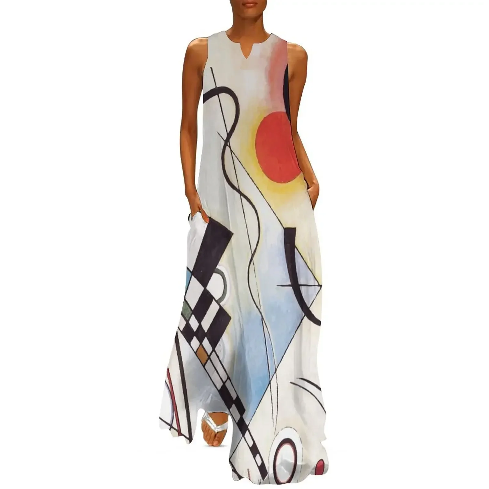 

Wassily Kandinsky Composition VIII Long Dress luxury evening dresses 2025 festival outfit women clothes for woman Dress