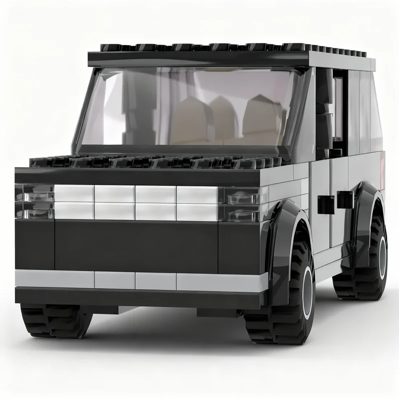 158pcs MOC Range Rover SV City Champions Model Building Blocks Christmas Gift Toy Construction Assemble Education Display Art