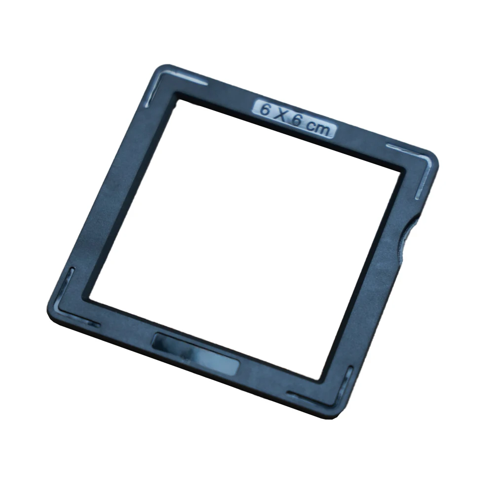 For 6x6 Film Clip Holder for 120 Film ABS Build 7x7 cm Outer Dimensions 10 Pairs Black and White for 60x60 Negative Handling