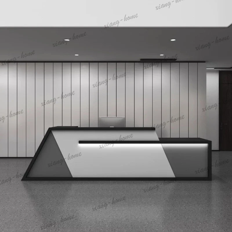 LS160 180 200 220 240 260 280 300cm Beauty salon clothing store Computer desk reception counter Customer center designer furnitu