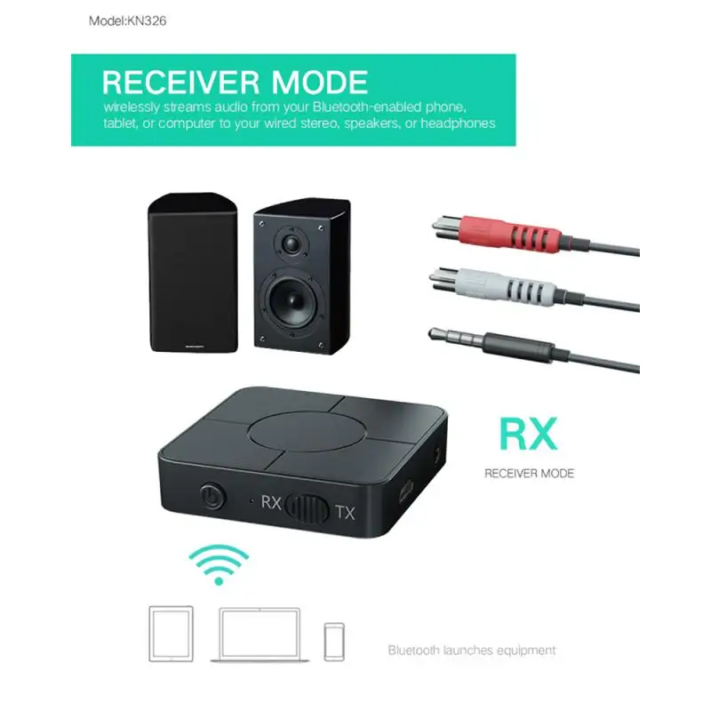 2/5PCS Receiver Stylish Design High Compatibility Ease Of Use Crystal Clear Sound Dual Function Car Audio Receiver