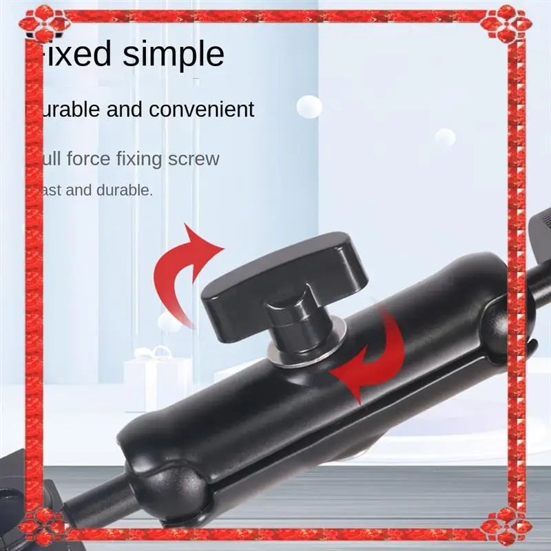 

24-часовая доставка, держатель для камеры для мотоцикла и велосипеда, кронштейн для крепления зеркала заднего вида на руль, металлическая подставка 1/4 для Go-Pro Insta 360 Acti