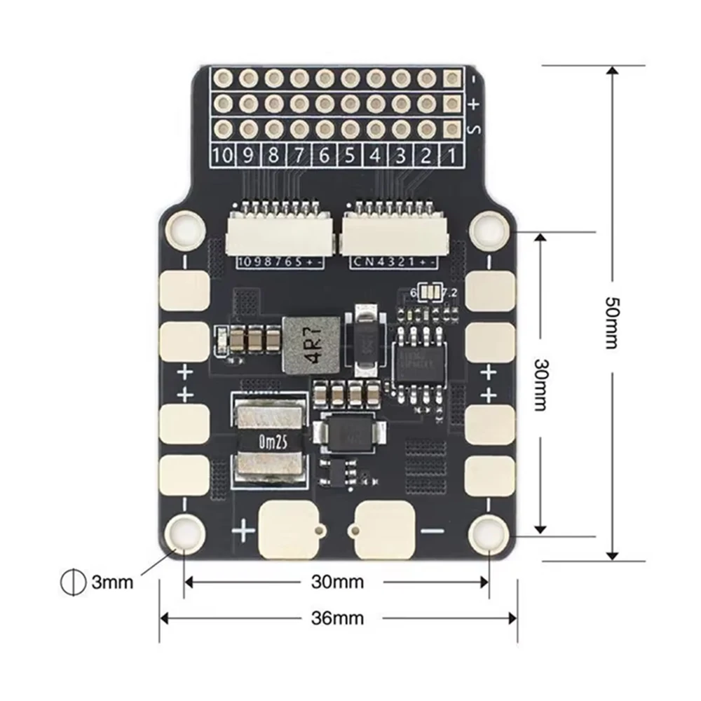 MicoAir PlaneIO Board Fixed Wing Base Plate10 PWM pin leads out On-board current sampling For Micro Air 405 743 Flight Controls
