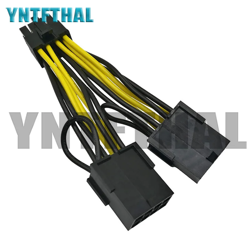 030-000 0571 odnowiony dla nvidii 1 * 8pin do 2 * 8pin M6 K80 P100 P40 GPU 10cm kabel