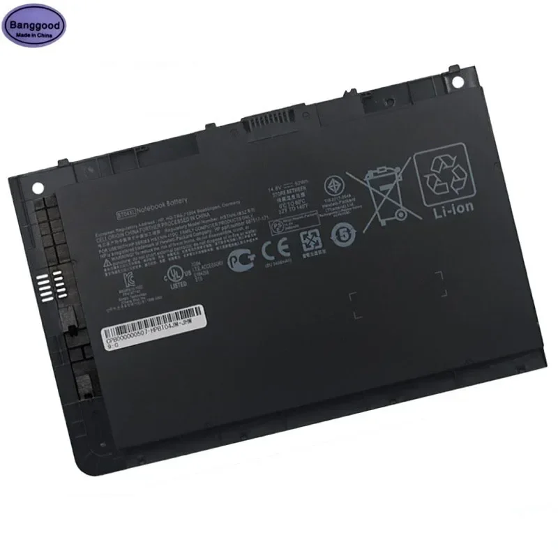 BT04XL baterai Laptop 3500MAH untuk HP EliteBook Folio 9470 9470M 9480M seri HSTNN-IB3Z HSTNN-DB3Z HSTNN-I10C BA06 687517-1C1