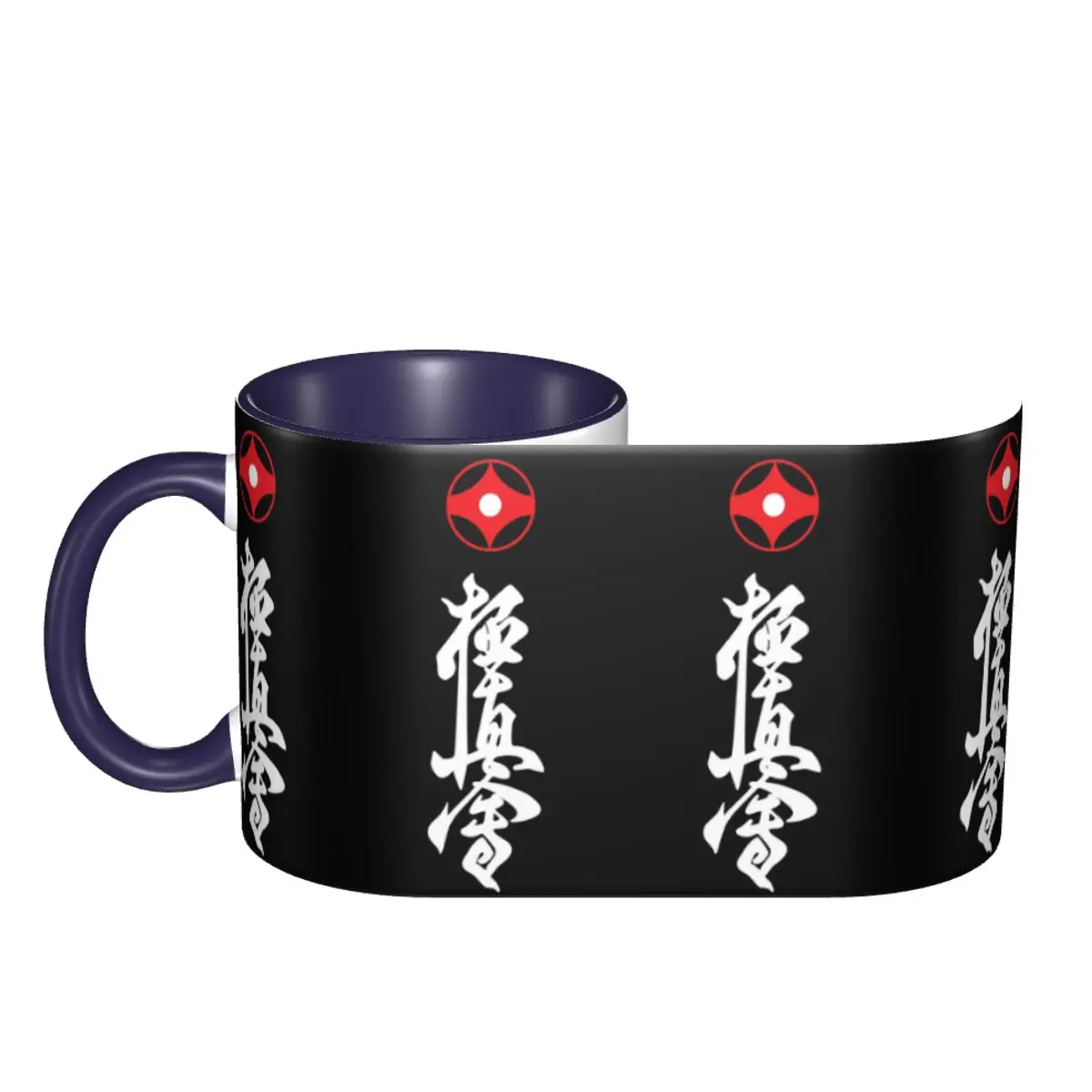 Kyokushin Karate White Mug Funny Ceramic Coffee Cups Tea Mugs Milk Cup Drinkware Gifts for Friends DIY Custom