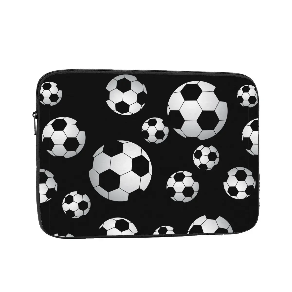 Laptop Notebook Bag Case Soccer Pattern Computer Sleeve Case Football Balls Sports 12 13 15 17 Inch Shockproof Case Bag